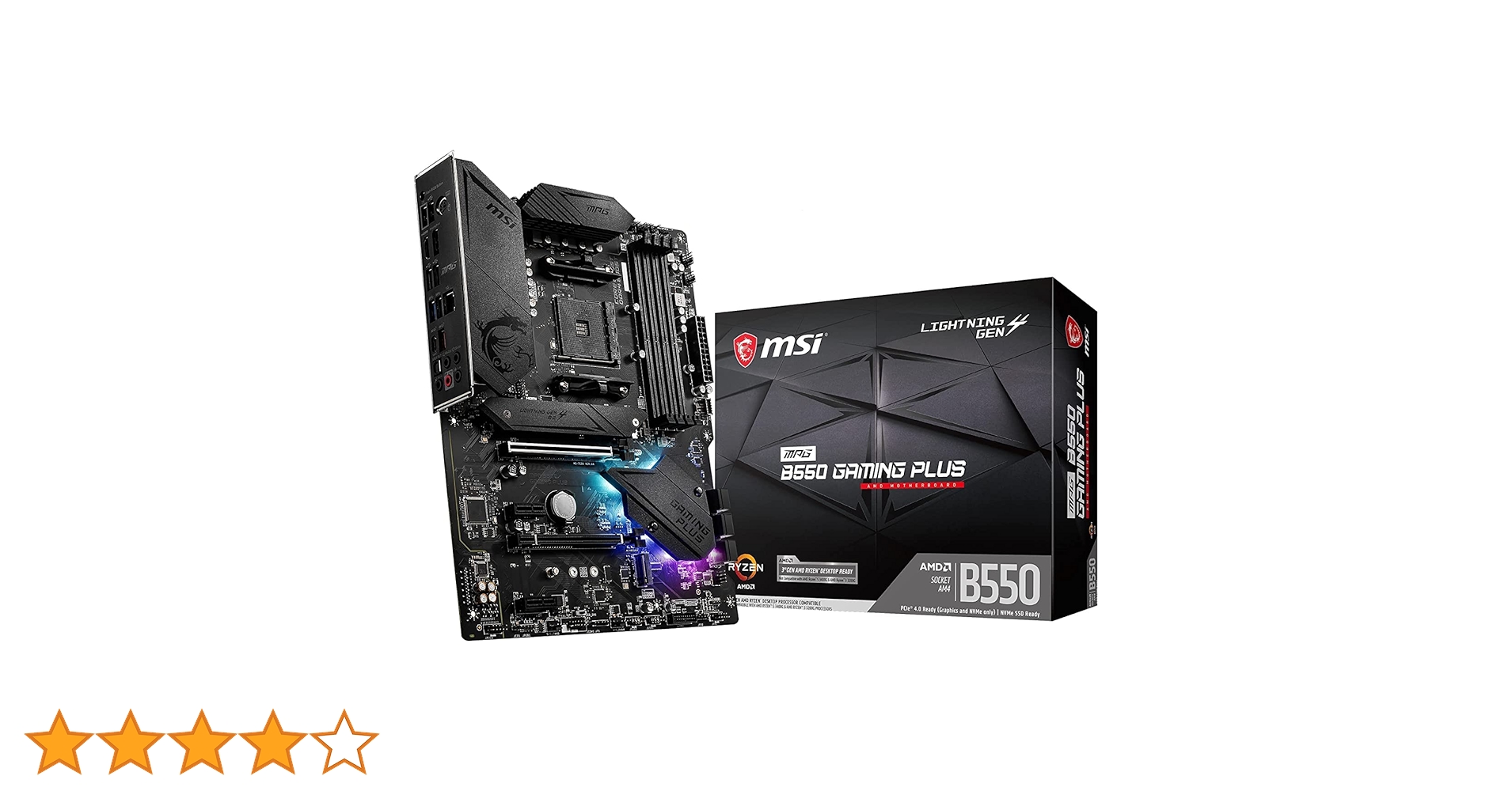 MSI MAG B550 GAMING PLUS マザーボード MSI MPG B550 GAMING PLUS AMD AM4 DDR4 M.2 USB 3.2 Gen 2 HDMI